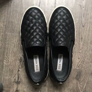 WORN ONCE! Steve Madden slip ons